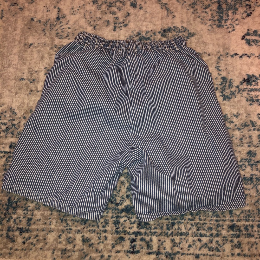 Draw String Denim Shorts - Picture 2 of 3